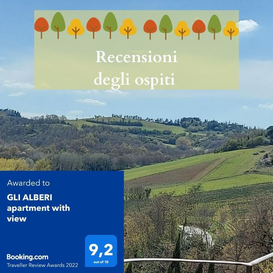 Gli Alberi Apartment With View Montepulciano Stazione Buitenkant foto